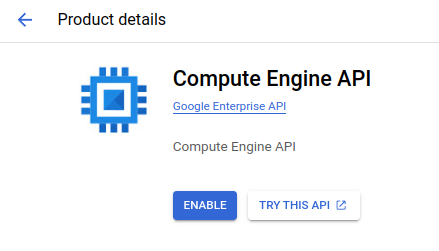 Compute Engine API